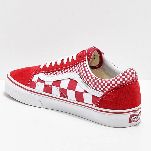mix checker vans